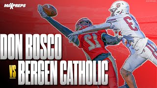 🔥🔥 BERGEN CATHOLIC ABSOLUTELY HANDLES DON BOSCO PREP 38-15!! 🔥🔥