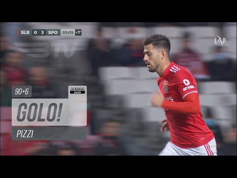 Goal | Golo Pizzi: Benfica (1)-3 Sporting (Liga 21/22 #13)
