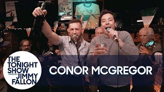 Jimmy and Conor McGregor Hang Out and Sing at an Irish Pub