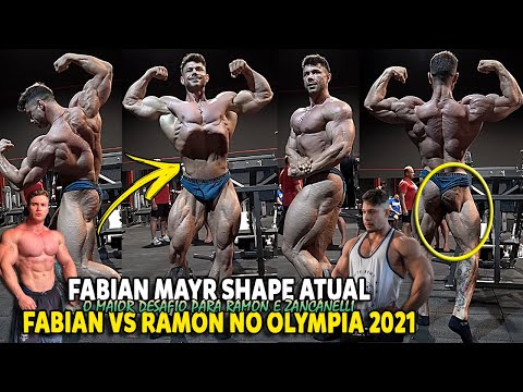 FABIAN MAYR WHO BEAT RAMON IN THE CURRENT EUROPA PRO SHAPE TOWARDS ARNOLD OHIO AND MR.OLYMPIA 2021🚀👀