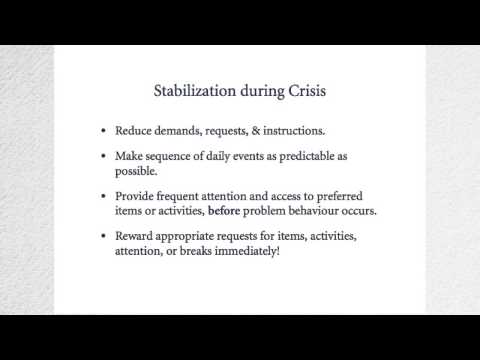 Understanding challenging behaviour in clients with developmental disabilities