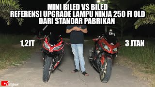 Download lagu UPGRADE LAMPU NINJA 250 FI JADI LEBIH TERANG DARI PABRIKAN PILIH MANA MINI BILED ATAU BILED?? mp3