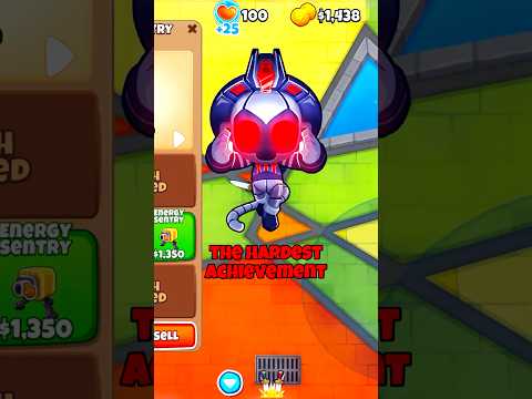 The HARDEST BTD6 Achievement #btd6 #bloons #bloonstd6