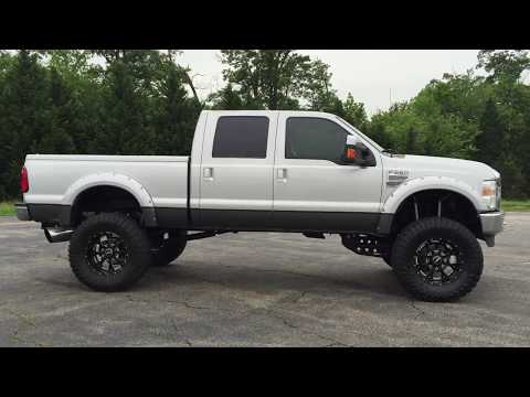 2008 FORD F250 POWERSTROKE 6.4 LIFTED ON 40'S FOR SALE LIFTED TRUCKS FREDERICKSBURG VIRGINIA