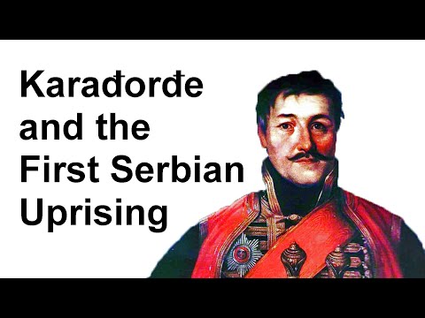 The First Serbian Uprising, against the Ottomans, led by Karadjordje