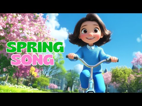 🌺 SPRING SONG 🌺 "Spring is laughing happily!" 🌼 A cheerful spring song for kids 👦👧 Spring 🌷🌼