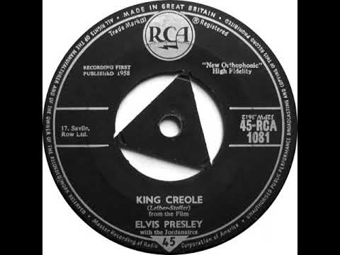 UK New Entry 1958 (150) Elvis Presley with The Jordanaires - King Creole