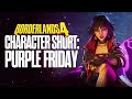 Borderlands 4 Official Character Short Vex Purple Friday