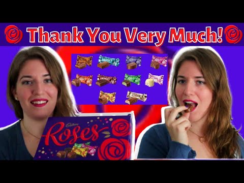 American Tries Australian Chocolate | Cadbury Roses taste test