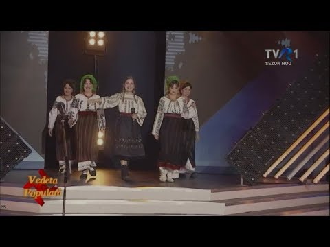 Raluca Radu și Surorile Osoianu - live - Dragu-mi-i în sat la joc (Vedeta Populară)