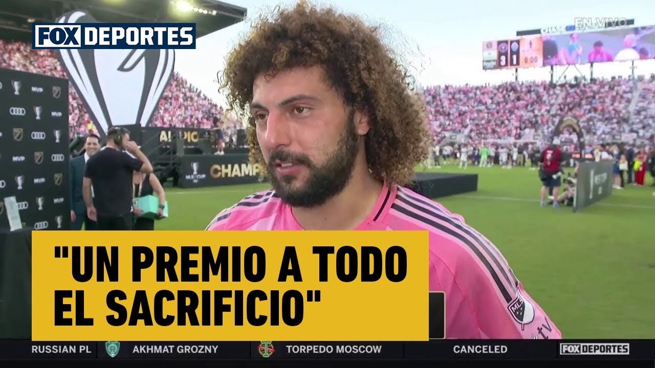 🏆🔝 "UN PREMIO A TODO EL SACRIFICIO", Maxi Falcón celebra el título con INTER MIAMI | MLS 2025
