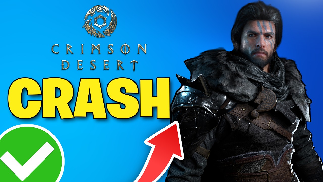 Crimson Desert Crashing In Game or Random Crashes FIX