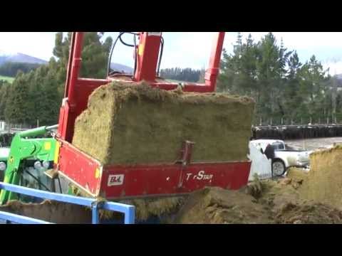 Demonstration of agricultural machinery
