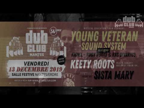 NANTES DUB CLUB #36 - YOUNG VETERAN SOUND SYSTEM feat. RAS DIVARIUS ▶ Jerry Lionz "Ruff Out There" ⑤