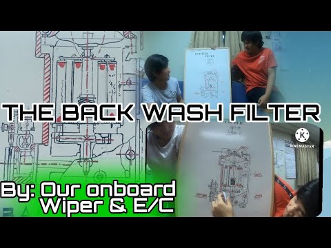BACK WASH FILTER WORKING PRINCIPLE | BY WIPER & ENGINE CADET | ONBOARD TRAINING |Chief YoYoY
