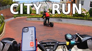 Currus Panther Electric Scooter Raw FPV | City Ride featuring The Goblin