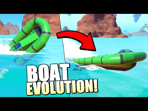 We Used EVOLUTION to Create the FASTEST Boat!