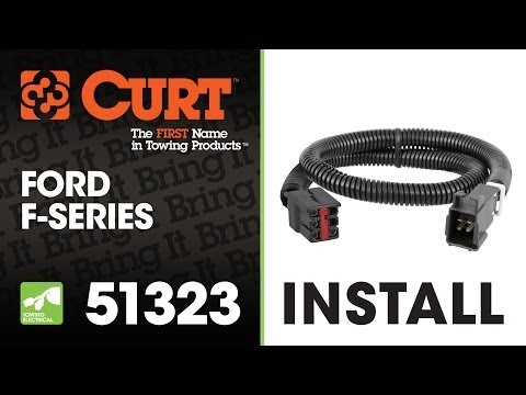 Trailer Wiring Install: CURT 51323 on a Ford F-150