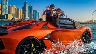 Water Sports for Kids 💦 Jet Car Water Adventure with Oliver and Lucas 🚗