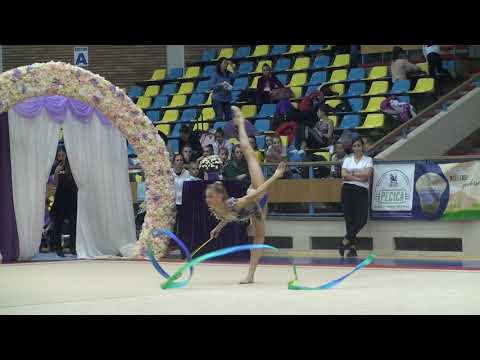 Eleonora Tagliabue San Giorgio 79 Desio ITA Ribbon Juniors Level A Rhythmic Arad Trophy 2019