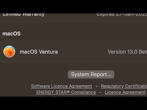 I tried macOS Ventura public beta.