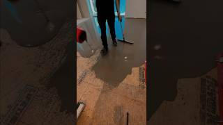 Self leveling over plywood #diy #flooring #hardwood #construction