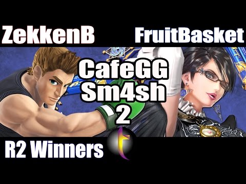 CGG2 Singles: SSB Wii U - WR2 - ZekkenB vs FruitBasket