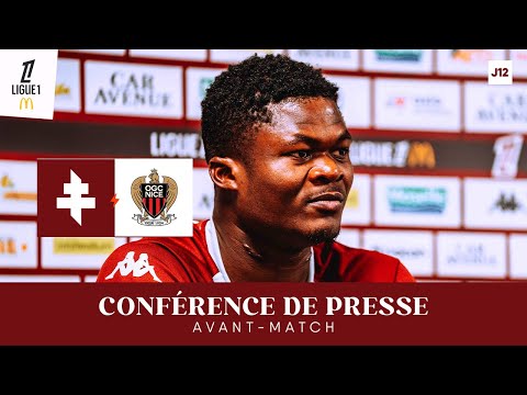 25-26 - Matchday 12: Metz - Nice, Terry Yegbe's press conference