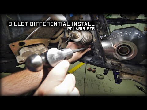 SuperATV Billet Differential Install | Polaris RZR | How To