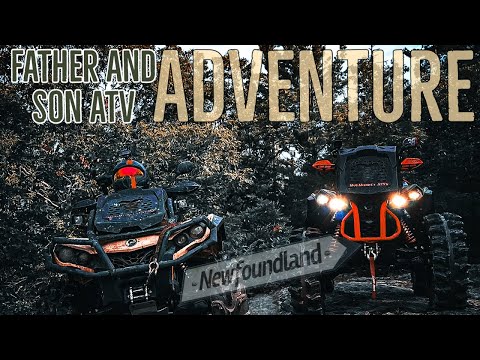 Father and Son ATV Ride | KATVA Trails CANAMs