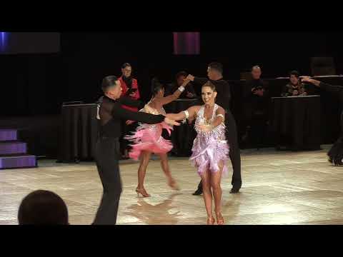 USDC 2023 Open C Latin ProAm Championship, Samba, Katheryrine Ye and Stanislav Havrychenko