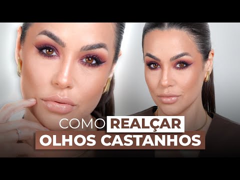 THE BEST MAKEUP FOR BROWN EYES: Highlights and Brightens the eyes! ✨