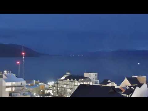 USHUAIA IMAGENES DE CAMARAS NOCTURNAS, 8-9-2026 #ushuaia #argentina #viral