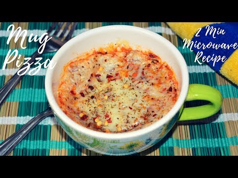 Mug Pizza | Homemade Pizza Recipe in Hindi | Pizza in Microwave Recipe | Urban Rasoi