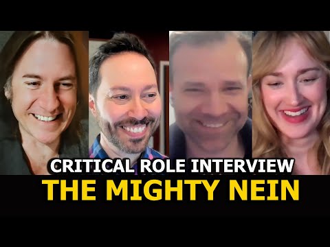 Critical Role Interview | The Mighty Nein | Matthew Mercer, Ashley Johnson, Liam O’Brien, Sam Riegel