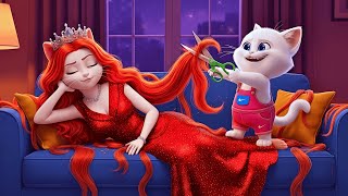 Mischievous little cat cut mother's hair 😭✂️and then made new one 💇🏻‍♀️😭 A Kitten Story