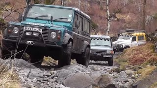 preview picture of video 'Green Laning in the Lake District with the Lowrangers 4x4 Club'