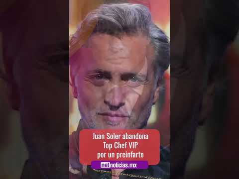 Juan Soler preocupa por su estado de salud, sufrió preinfarto