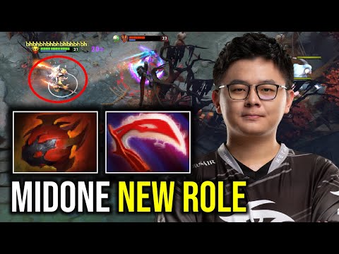 OG MIDONE NEW ROLE..!! Roaming Bounty Hunter Midone 7.24 | Dota 2