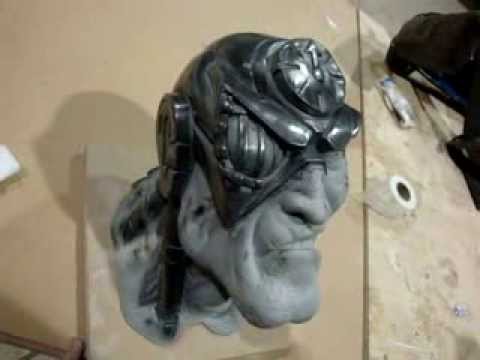 Mean Machine Angel 1:1 Head in Progress