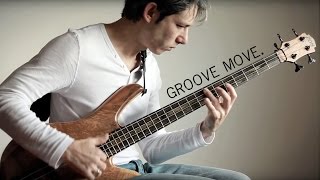 Groove move - Double Thumb slap Bass by Alex Bershadsky