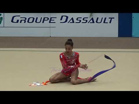Célia JOSEPH NOEL (FRA) ribbon - 2018 Corbeil junior EF