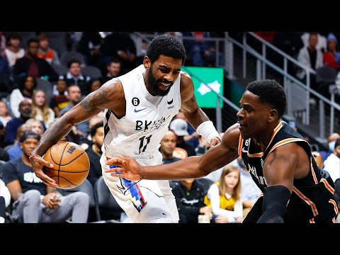 Kyrie, KD Take Over 4th! Hawks Don't Call Timeout Final Play! 2022-23 NBA Season