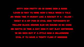 Million Stylez - Miss Fatty (Lyrics screen) HQ
