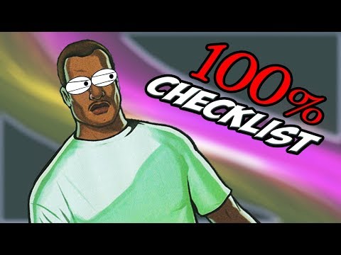 GTA VCS: 100% CHECKLIST / GUIDE [+BEST Order of Completion]