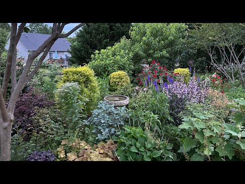 May Garden Tour (with Plant Names)