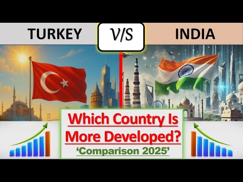 Turkey vs India - Country Comparison 2025 @reigarw