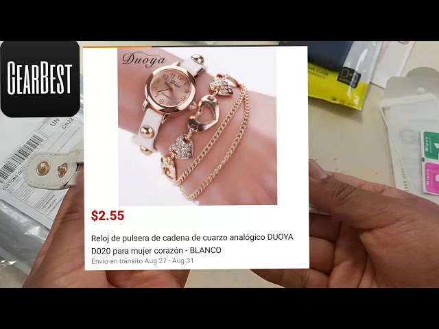 Vídeo relacionado con YUYTE Relojes de Cuarzo para Mujer, Reloj de Pulsera Analógico Femenino, Reloj de Pulsera Cuarzo Elegante Ultra Delgada, Pulsera Analógica Redonda de Aleación, Pulsera Abierta Reloj de Pulsera