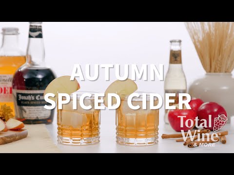 Autumn Spiced Cider Cocktail Recipe