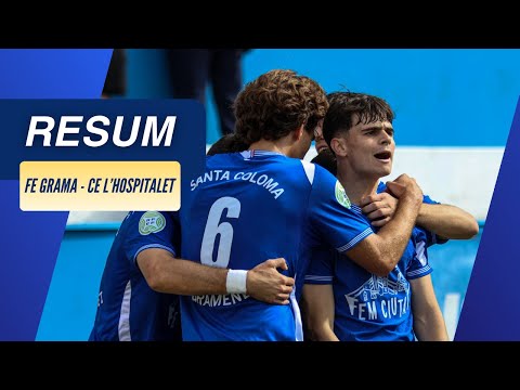 FE Grama 2-2 CE L'Hospitalet | Jornada 8 Tercera Federación 25-26